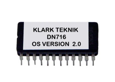 Klark Teknik DN716 Latest OS Version 2.0 ROM Firmware Upgrade Eprom Update - Image 1 of 2