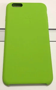 Genuine Apple iPhone 6 Plus / 6s Plus Silicone Case Cover MGRH2ZM/A - Green - Picture 1 of 2