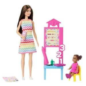 Barbie You Can Be Anything, Brunette Teacher Playset - Picture 1 of 6