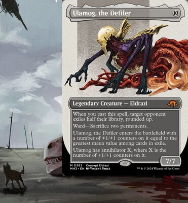 Ulamog, the Defiler Commander Deck ELDRAZI EDH Ready-to-Play Magic MTG Alt Art - Image 1 of 4