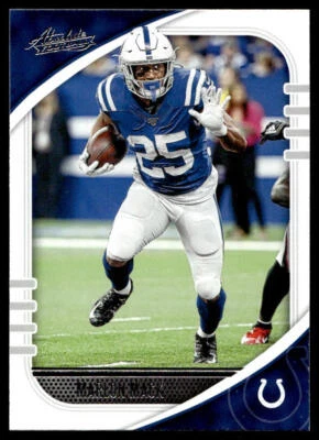 Marlon Mack 2020 Panini Absolute #39 Indianapolis Colts FOOTBALL - Image 1 of 2
