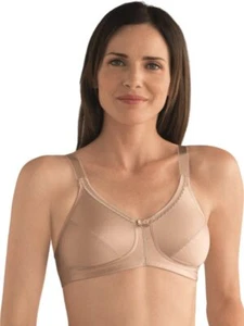 Amoena 'Rita' Non Wired Post Surgical Mastectomy Bra - Light Sand - Beige - Nude - Picture 1 of 4