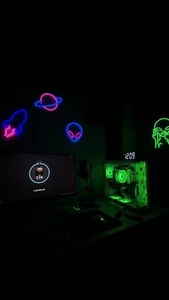 Gaming Setup , Pc, Monitor And accessories. - Picture 1 of 5