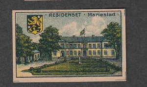 Old   Matchbox  label   Sweden BV4  House Hotel - Picture 1 of 1