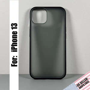 Funda para iPhone 13 - Negra Esmerilada | Suave, Delgada y Fuerte - Imagen 1 de 15