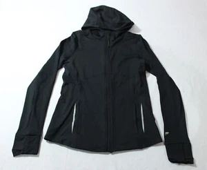 Fabletics Women's Tech Knit Full-Zip Performance Hoodie DM3 Black Small NWT - Picture 1 of 6