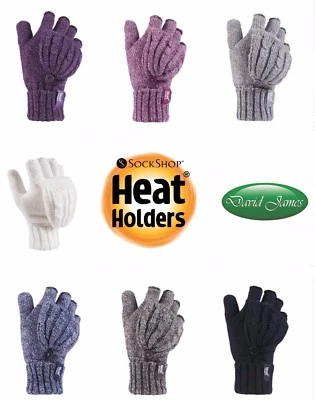 Ladies Converter Heat Holders Heatweaver Thermal Warm Mitt GLOVES TOG 2.3