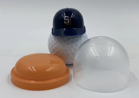 San Diego Padres Vtg 80’s Orig LAICH MLB Baseball Mini Gumball Helmet NOS Cover