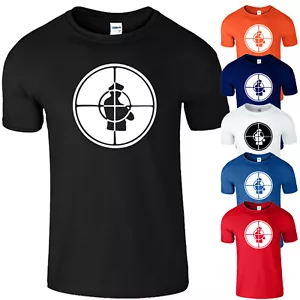 Public Enemy T Shirt Rap Hip Hop Artists Music Fight The Power Mens Target Tee - Picture 1 of 16