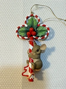 Bezaubernde Schwänze Schlüssel zu den Feiertagen Maus Weihnachtsschmuck Figur 86/118 - Bild 1 von 3
