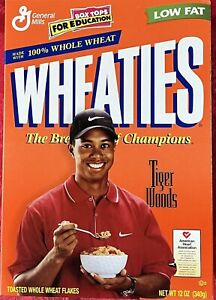 Tiger Woods 1998 Michael Jordan 1993 Cal Ripken JR. ￼ 1996 Wheaties champions.