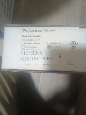 Siemens GDE161.1P/PS - Image 1 of 2