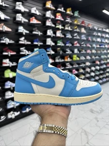 Size 7Y | Air Jordan 1 High OG 2025  “UNC Reimagined” FD1437-402 | Ships Fast - Picture 1 of 8