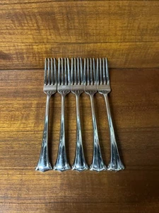 Reed & Barton Radiance Tafelgabel 5er Set Edelstahl 18/10 glänzend Besteck - Bild 1 von 7