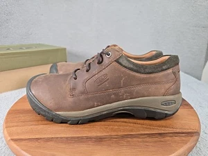 NIB KEEN 11.5 Austin Casual WP Brown/BlackOlive Cord Men's Casual Shoe 1019511 - Picture 1 of 10