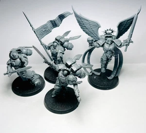 Warhammer 40,000 40K Blood Angels Space Marines Sanguinor and Sanguinary Guard - Picture 1 of 1