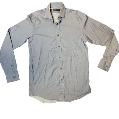 Ralph Lauren 衬衫男式大号纽扣意大利连衣裙长袖工作服 — 第 1/4 张图片