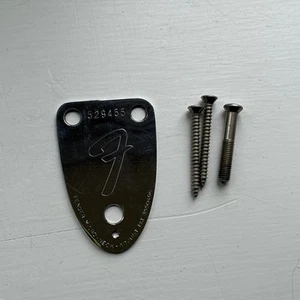 Fender Stratrocaster 1974 USA Parts -Serial Plate and Screws - 529455 - Picture 1 of 5