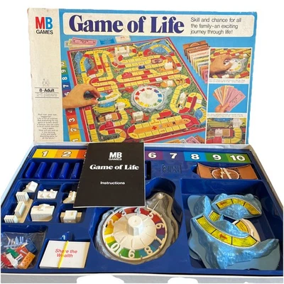 Game Of Life Family Board Game. 1978 Vintage Fully Complete W/ Instructions - Image 1 of 4