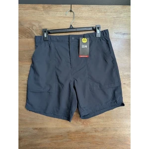 Mountain Hardwear Sender Shorts Mens 32 Black Standard Elastic Waist 2068031004 - Picture 1 of 3