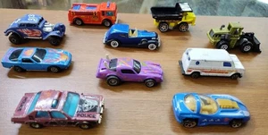 VINTAGE Hot Wheels Matchbox Realtoy Lot Of 10 Diecast Cars Truck 70's 80's-Lot 2 - Picture 1 of 8