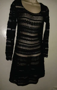 Peruvian Connection Mia Strick-Häkelkleid mit U-Ausschnitt Gr. S, neu mit Etikett (ohne Schlupffutter) - Bild 1 von 3