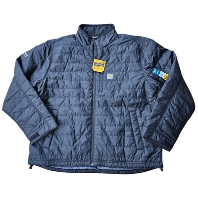 Carhartt 0J2208-M Zip Up Rain Defender Gilliam Puffer Style Jacket Mens Size XL  - Image 1 of 4