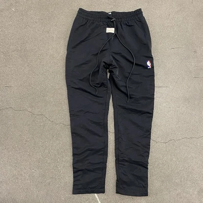 Nike Fear Of God NBA Warm Up Pants Mens Small Black Nylon - Image 1 of 4