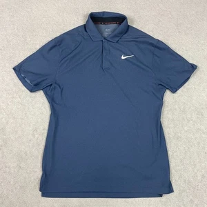 Nike Tiger Woods Collection Poloshirt Herren Small Blau Dri-Fit Golf DR5314 - Bild 1 von 12