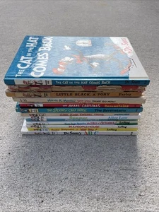 Lot of 14 Dr. Seuss Hardcover Books "I Can Read It All By Myself" Theo LeSieg - Picture 1 of 24