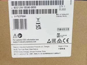 1 Stück Neu SIEMENS Modul 6ES7214-1BG40-0XB0 NEU - Bild 1 von 2