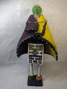 Vintage afrikanische Ndebele zeremonielle Initiation Puppe 17" groß - Bild 1 von 4