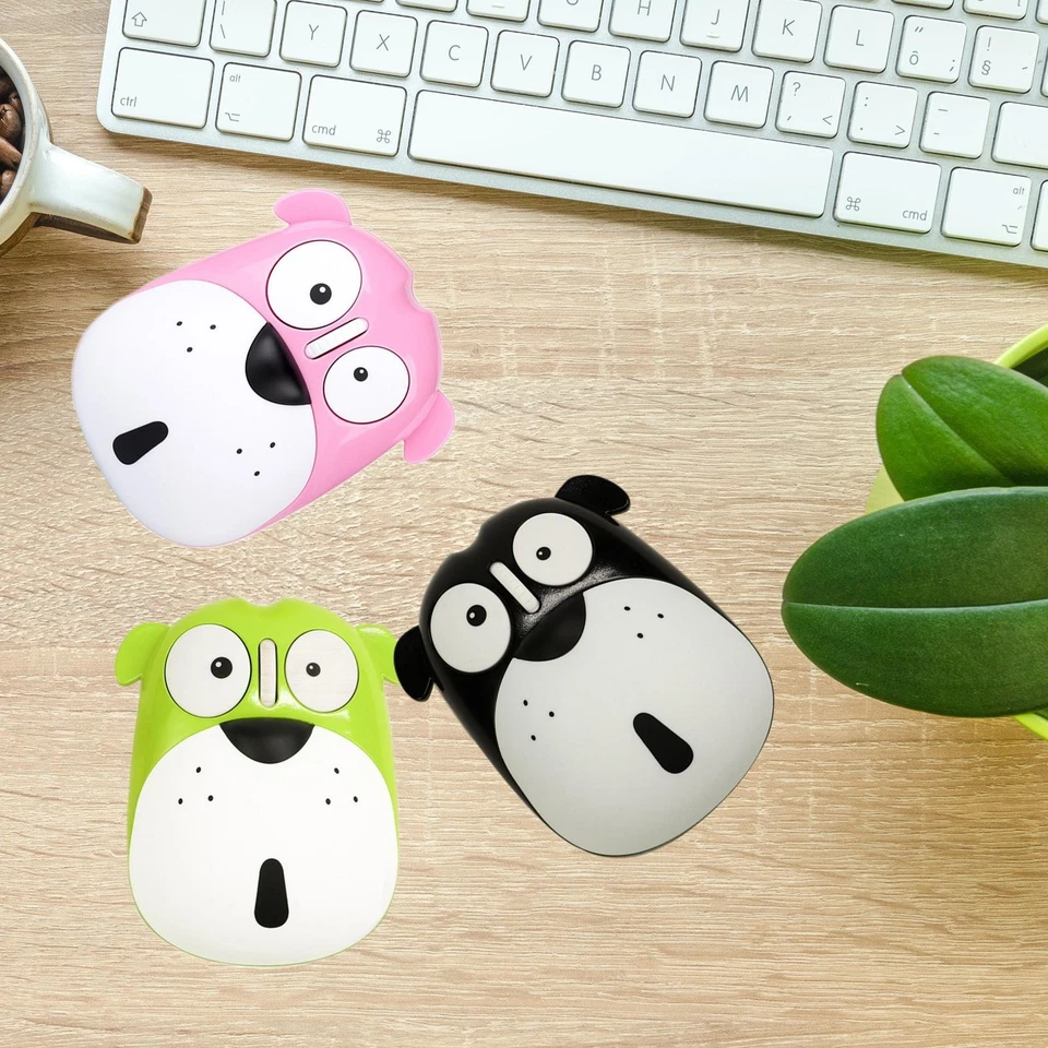 2.4G Wireless Mouse Dog Shape Cartoon Optical Portable 1200DPI, Lightweight - Image 1 of 1
