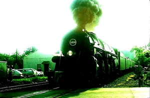 ORIGINAL EKTACHROME SLIDE NORFOLK & WESTERN 2-6-6-4 #1218 HAYMARKET SEPT 1987 - Picture 1 of 1