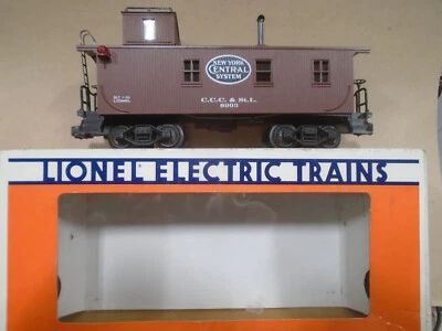 LIONEL #17611 NEW YORK CENTRAL STANDARD O ILLUMINATED WOODSIDE CABOOSE NEW - Image 1 of 4