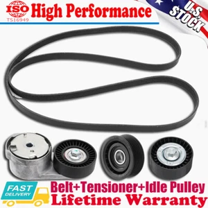 Serpentine Belt Drive Tensioner & Idle Pulley For 11-20 Chrysler Dodge Ram 3.6L - Picture 1 of 16