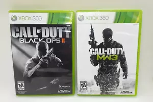 Lot 2 Xbox 360 Bundle Call Of Duty: Black Ops 2 & MW3 - Bild 1 von 4