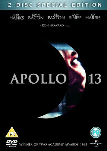 Apollo 13 DVD (2005) Tom Hanks, Howard (DIR) cert PG 2 discs Fast and FREE P & P - Image 1 of 2