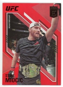 Stipe Miocic 2022 Panini Chronicles Elite UFC Red Parallel #145/149