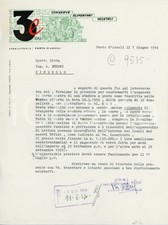 1954 PORTO D'ASCOLI Stabilimento 3e - Conserve alimentari - Lettera commerciale