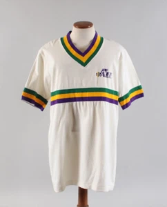 Utah Jazz Game-Worn Warm-Up Shirt - Picture 1 of 11