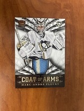 2013-14 Panini Crown Royale Coat of Arms Materials Marc-Andre Fleury 11/50 CAMAF