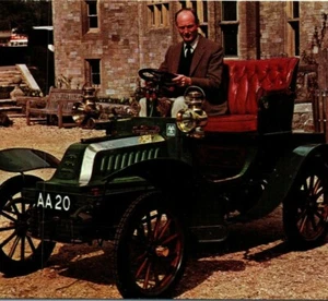 1903 De Dion Bouton French Car Auto Montagu Beaulieu England Vintage Postcard - Picture 1 of 4