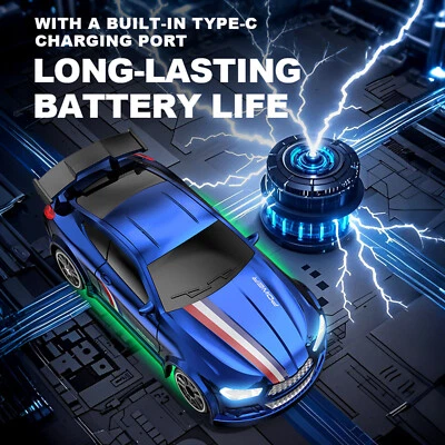 1:64 Scale Mini Drift Car 4WD Desktop Fernbedienung Rennwagen Racing SpielzeugCc - Bild 1 von 4