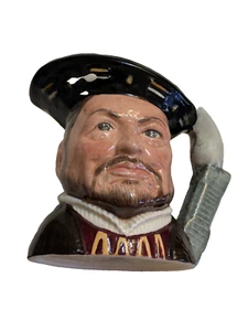 Taza Royal Doulton, Toby, "Henry VIII" D6647 - Imagen 1 de 3