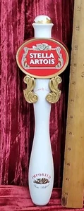 USED STELLA ARTOIS IMPORTED BELGIUM Beer Tap Draft Heavy Handle Bar Pub - Picture 1 of 20