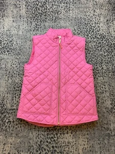 CrewCuts J. Crew Girls Vest Quilted XL Barbie Bright Pink Full Zip BK245 - Picture 1 of 23