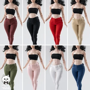 1/6 CTC-008 High Elasticity Multi-Color Pencil Pants For 12 "Female Figure Body - Picture 1 of 16