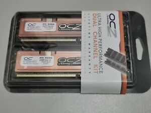 OCZ 512MB (2 X 256MB) 184-Pin DDR SDRAM DDR 400 (PC 3200) Dual Channel Kit