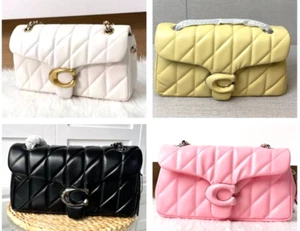 COACH CP150 Tabby Shoulder Bag 26 Quilted Leather 4 Colors Outlet Products - Picture 1 of 32